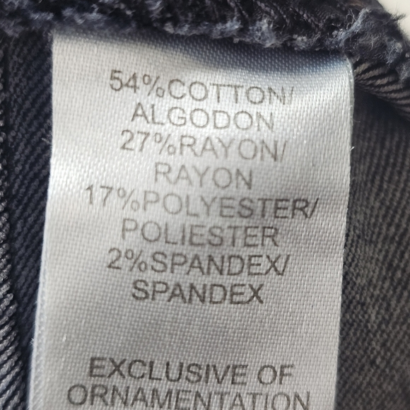 Democracy Jeans Absolution Skinny Women’s 14 Dark Wash - Picture 8 of 12